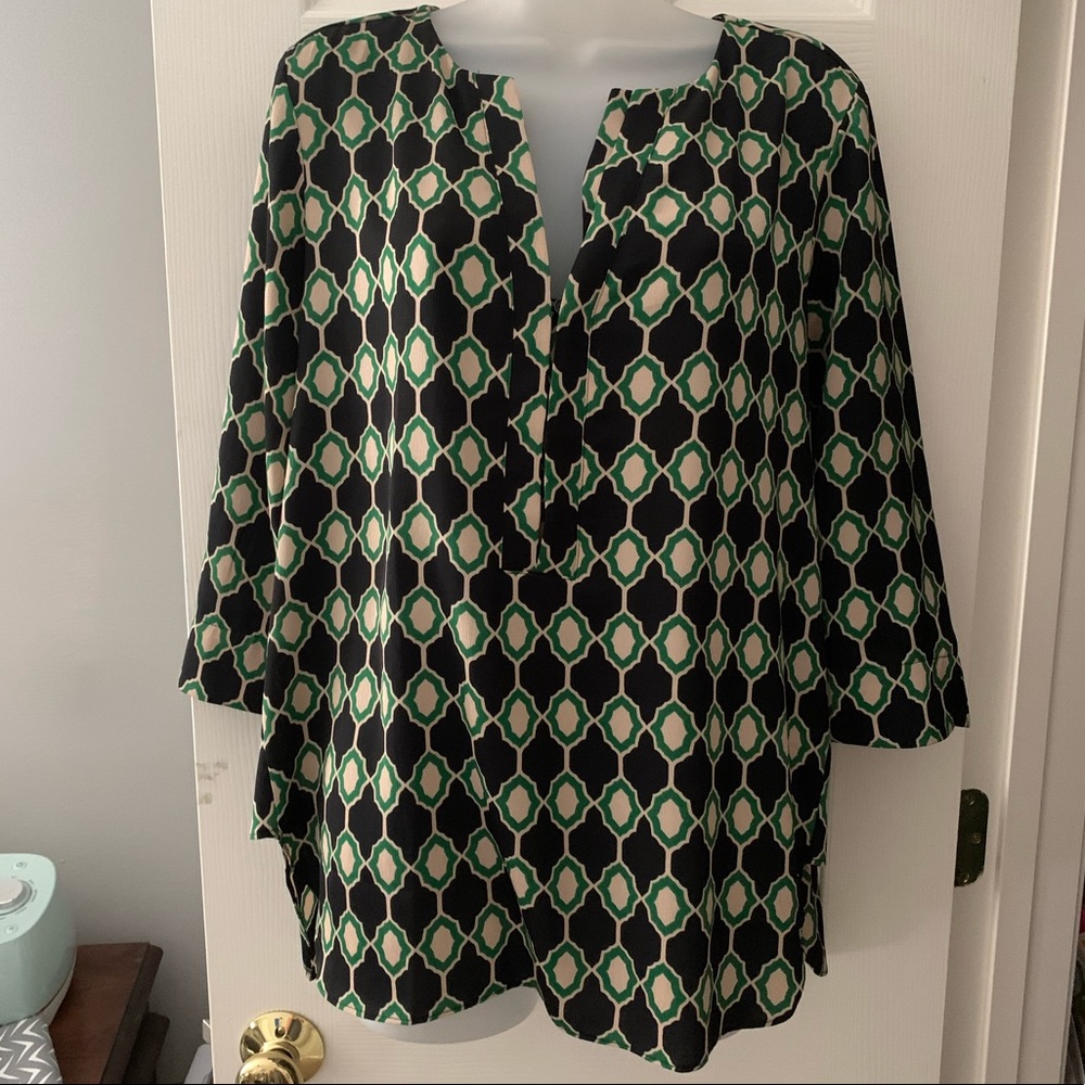 DANA BUCHMAN - Quarter Length Tunic Shirt